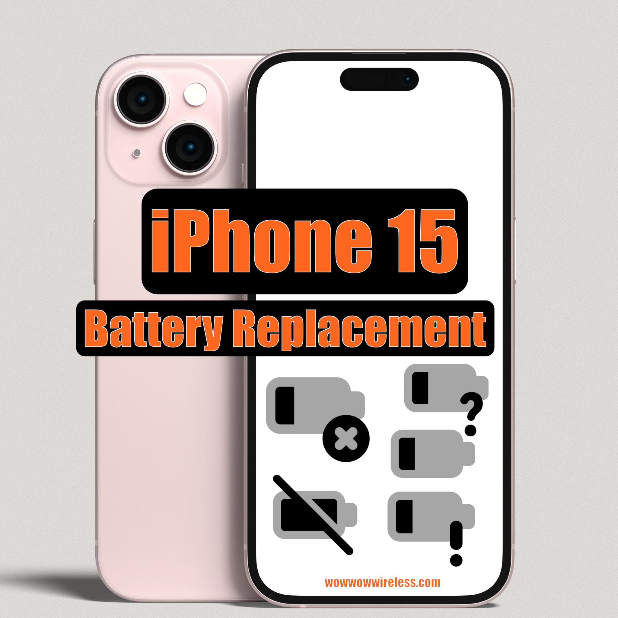 Apple iPhone 15 Battery Replacement