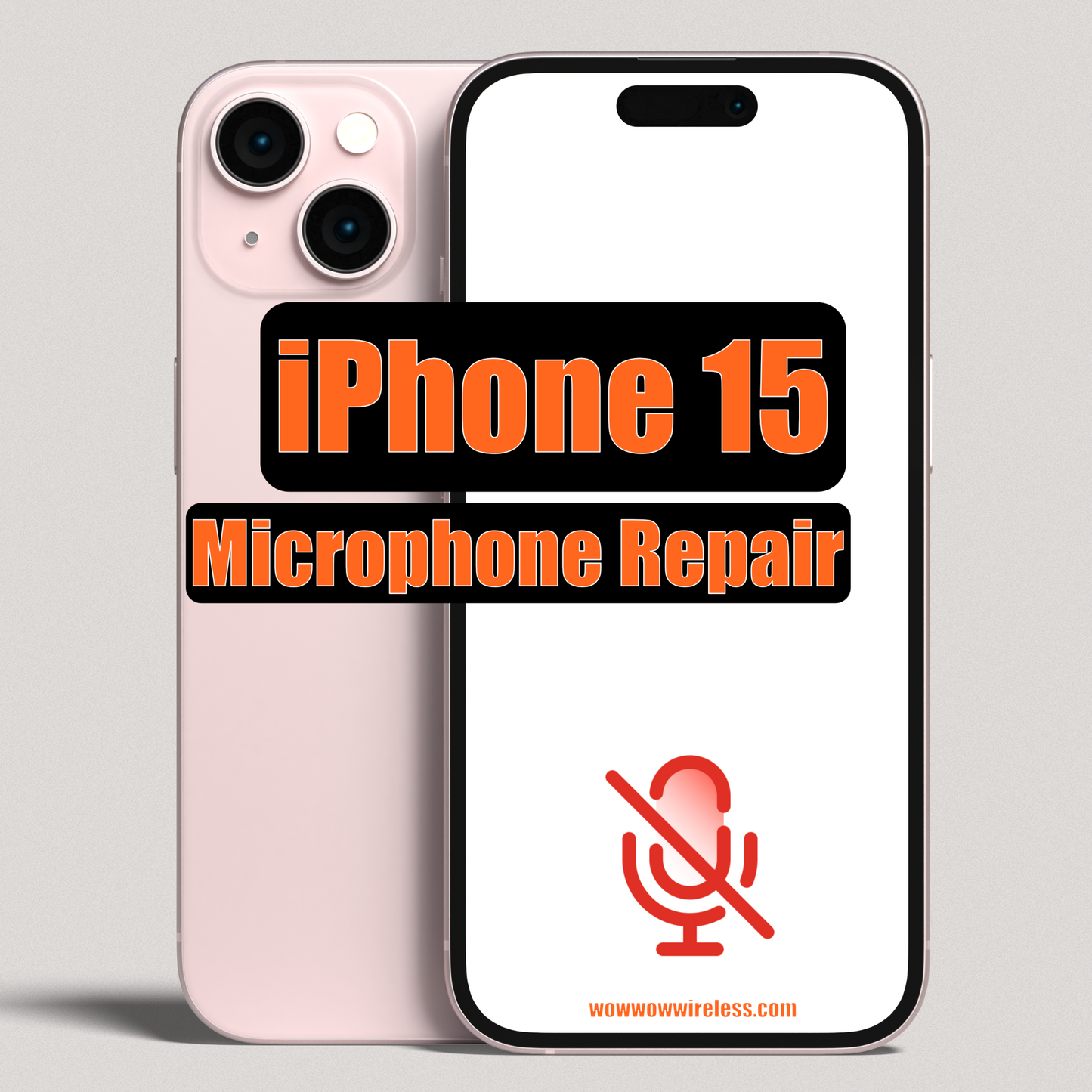 Apple iPhone 15 Microphone Repair